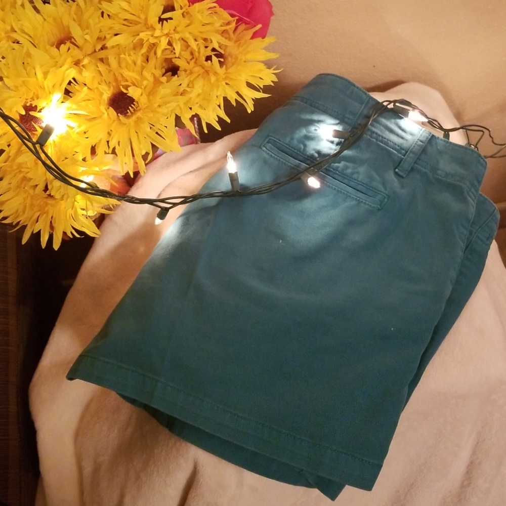 Blue Cargo Shorts